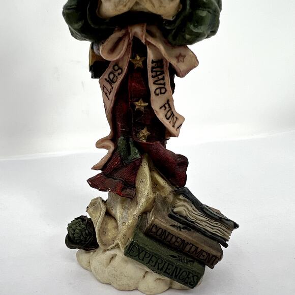 2 Boyds Bears Friends Folkstone Beatrice birthday Auntie Cocoa Angel VTG RARE - Picture 14 of 16